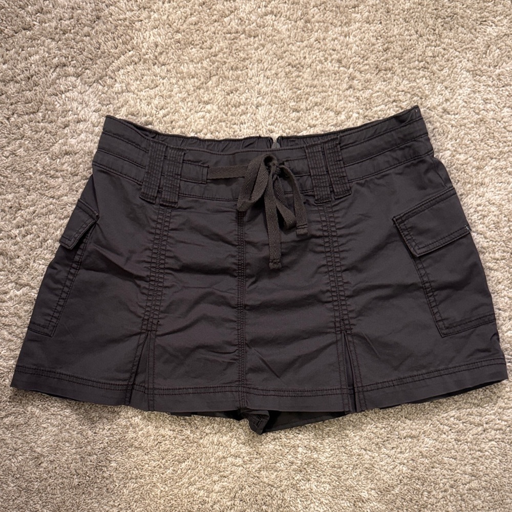 Black Women's Cargo Shorts